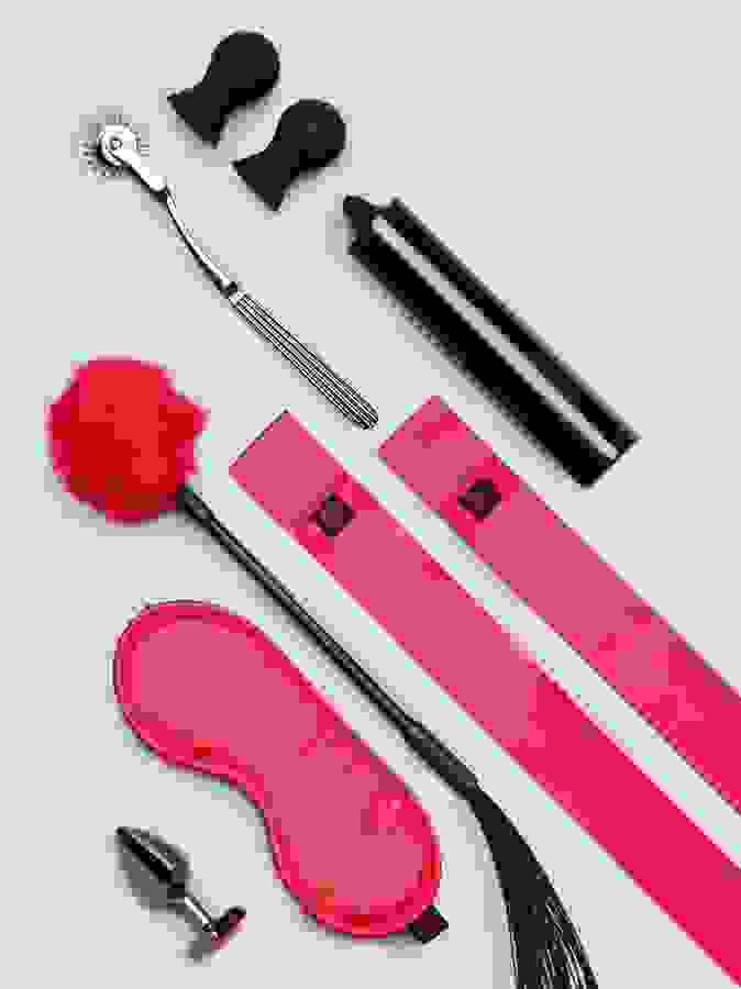 Lovehoney Sensation Play Bondage Kit, Red, hi-res